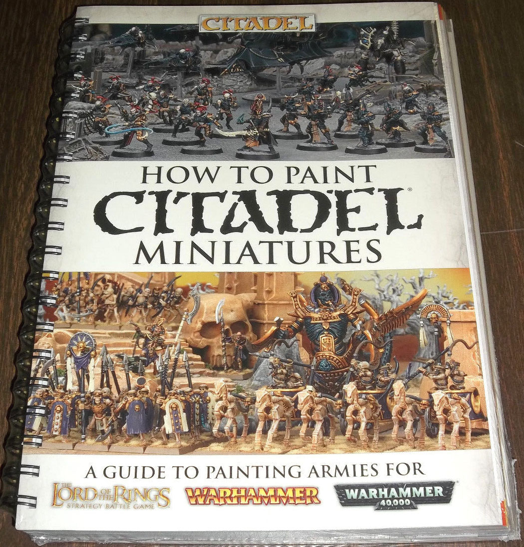 how to paint citadel minatures